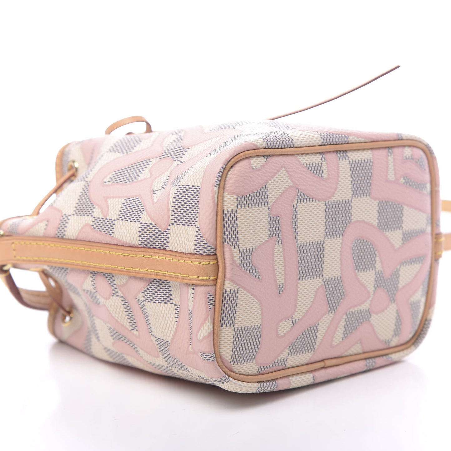 Damier Azur Tahitienne Nano Noe Rose Ballerine