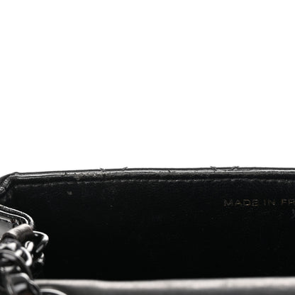 Chanel Patent Calfskin Quilted Mini Square Flap So Black 14 of 18