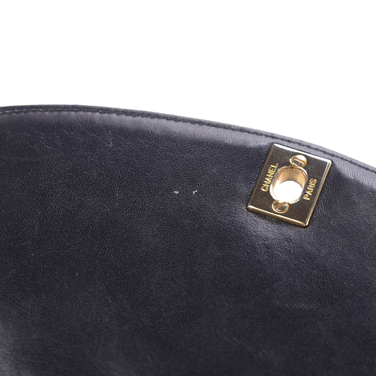 Chanel Lambskin Quilted Small Single Flap Black 11 of 14