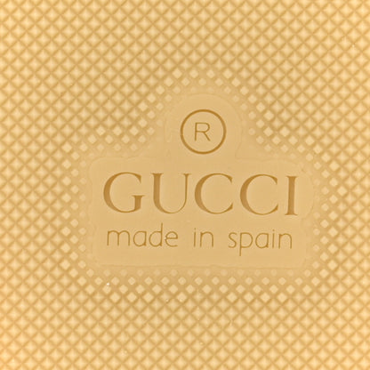 Gucci Linen Psychedelic Mini GG Monogram Ankle Wrap Platform Espadrille Wedge Sandals 36.5 Multicolor Mystic White 7 of 11
