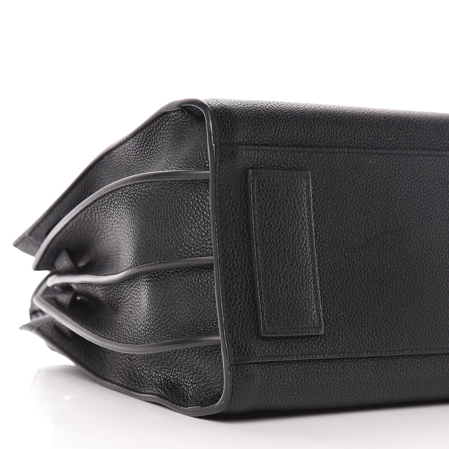 Grained Calfskin Small Supple Sac De Jour Black