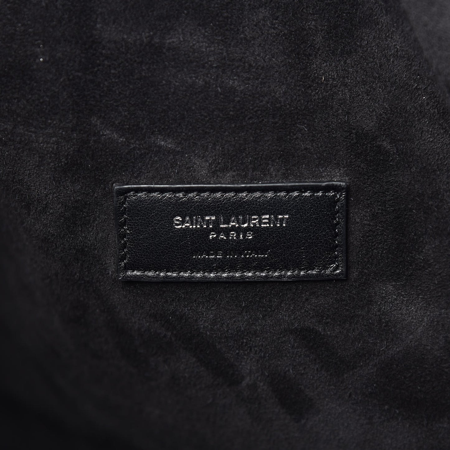 Calfskin Crocodile Embossed Large Souple Sac De Jour Black