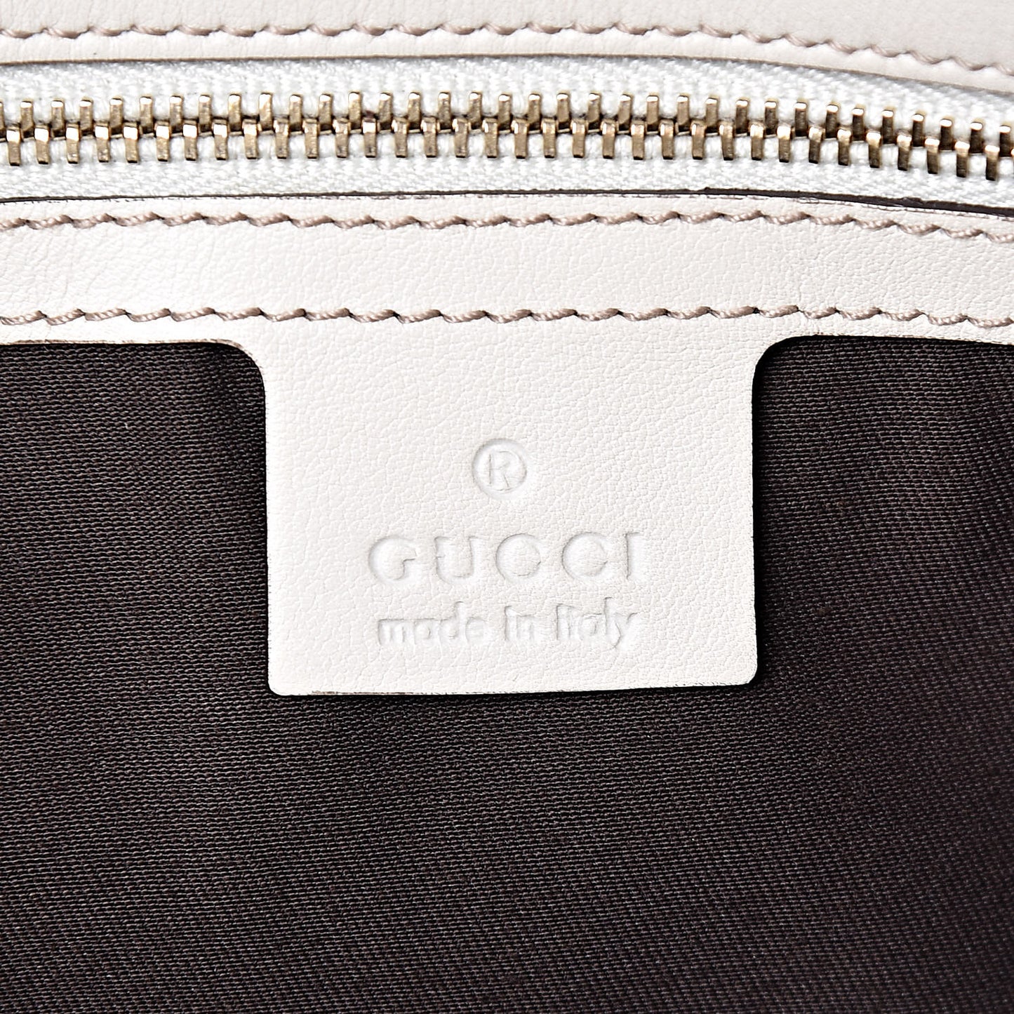 Monogram Medium Peggy Braided Tote Off White