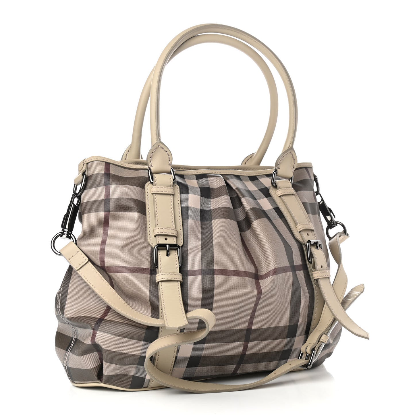 Smoked Check Small Northfield Tote Trench