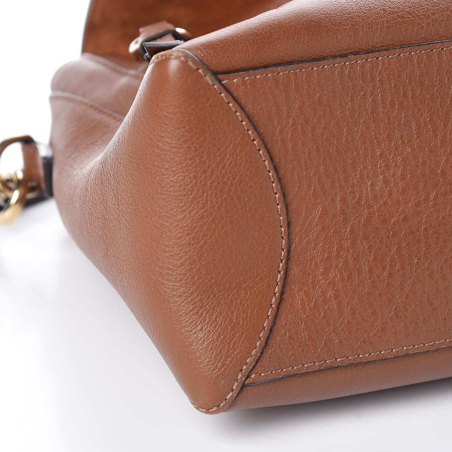 Calfskin Small Faye Day Shoulder Bag Tan