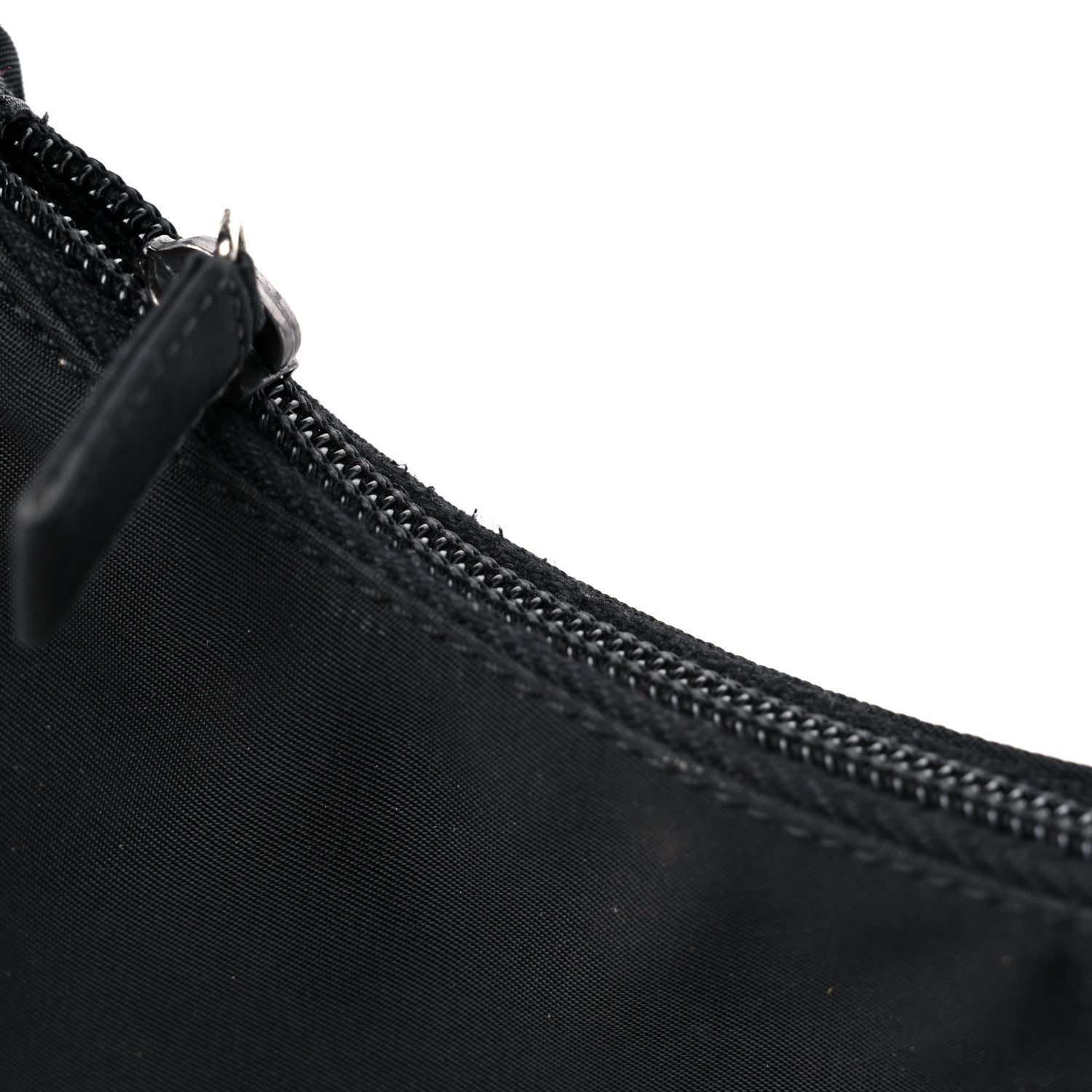 Prada Tessuto Nylon Shoulder Bag Black 14 of 15