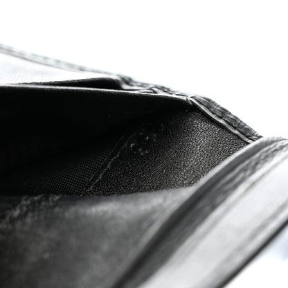 Prada Vitello Move Metal Bi-Fold Wallet Black 8 of 12