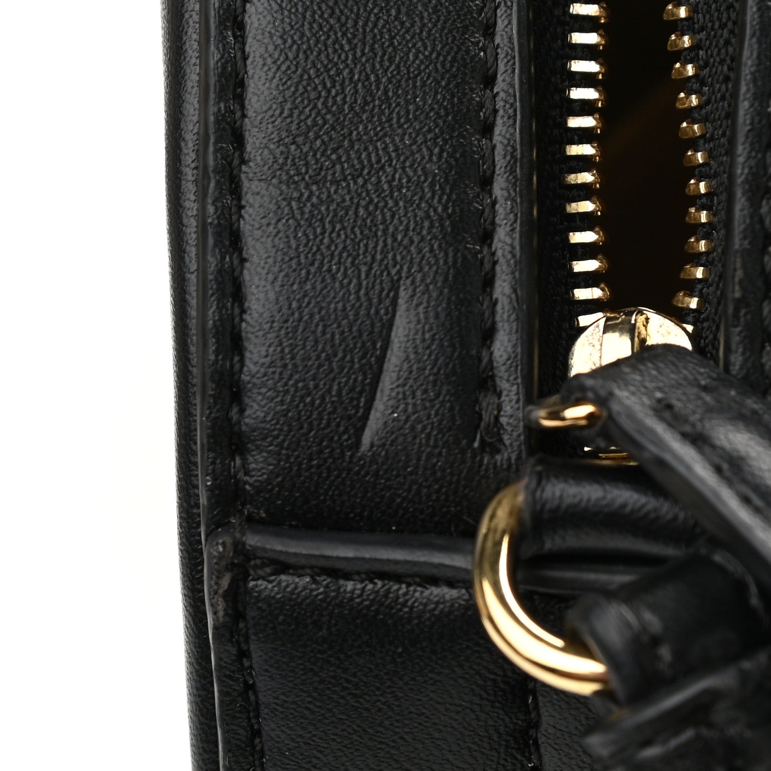 Stella McCartney Eco Alter Nappa Perforated Round Logo Crossbody Black 10 of 16