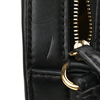 Stella McCartney Eco Alter Nappa Perforated Round Logo Crossbody Black 10 of 16