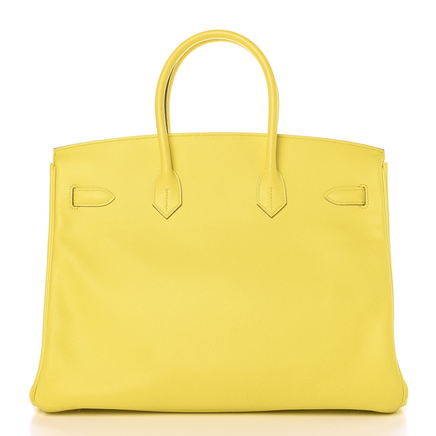 Hermes Epsom Birkin 35 Lime 16 of 35