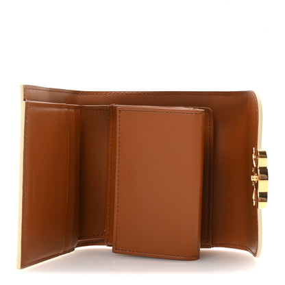 Celine Triomphe Canvas Small Triomphe Wallet White 5 of 8
