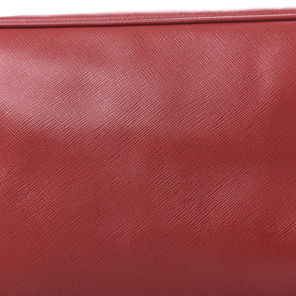 Prada Saffiano Lux Large Tote Fuoco 11 of 14