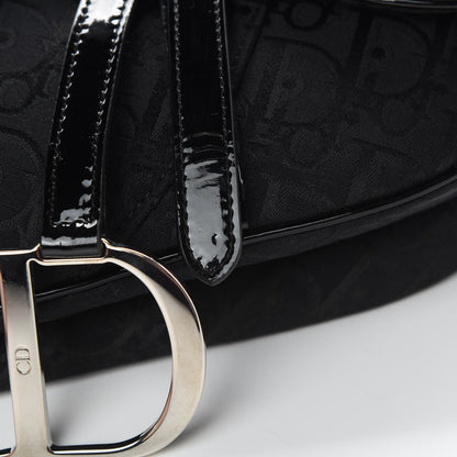 Christian Dior Monogram Saddle Bag Black 11 of 11