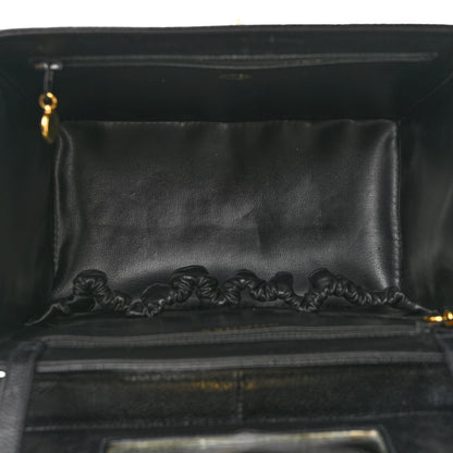 Chanel Caviar Vanity Train Case Black 5 of 16