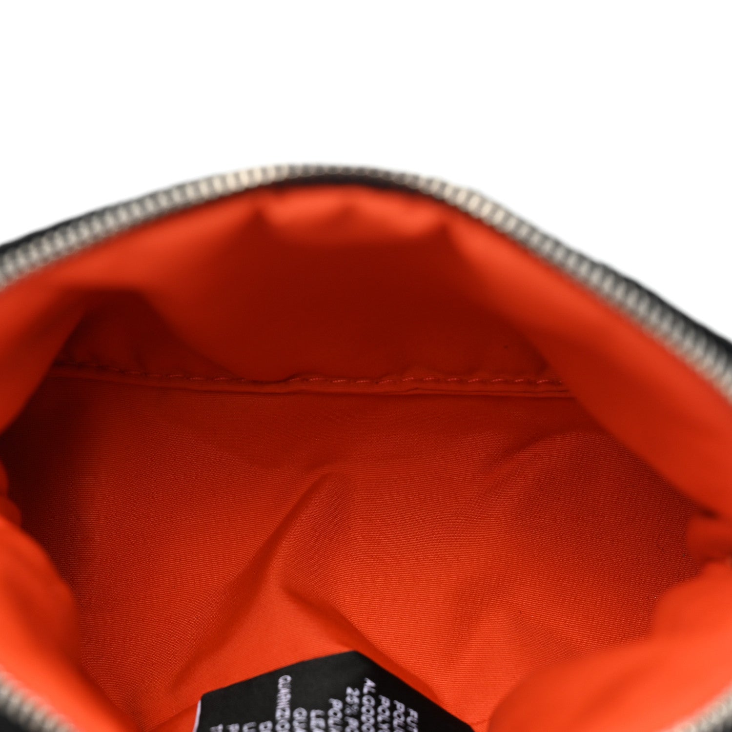 Hermes Cotton Canvas Mini Mini Bolide Travel Cosmetic Pouch Black 5 of 8