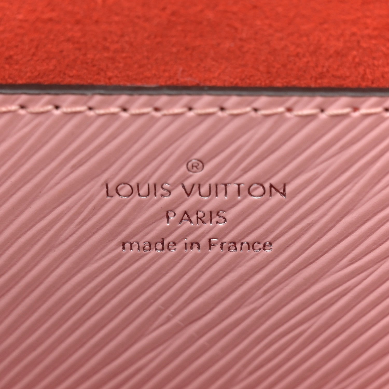 Louis Vuitton Epi Travel Stickers Twist Shoulder Bag MM Rose Ballerine 6 of 11