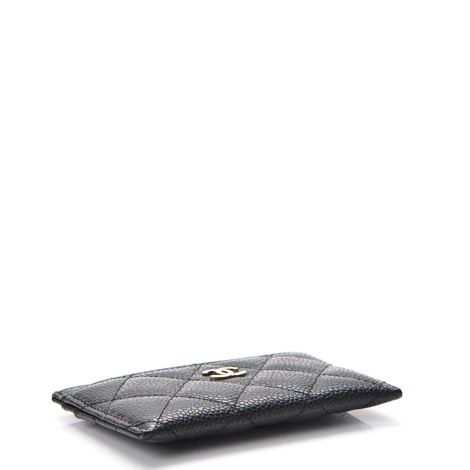 Chanel Caviar Quilted Card Holder Black 4 of 9