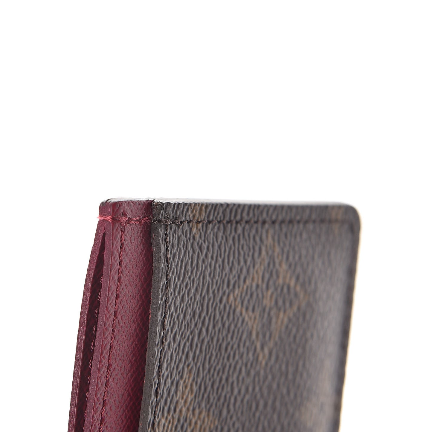 Monogram Card Holder Fuchsia