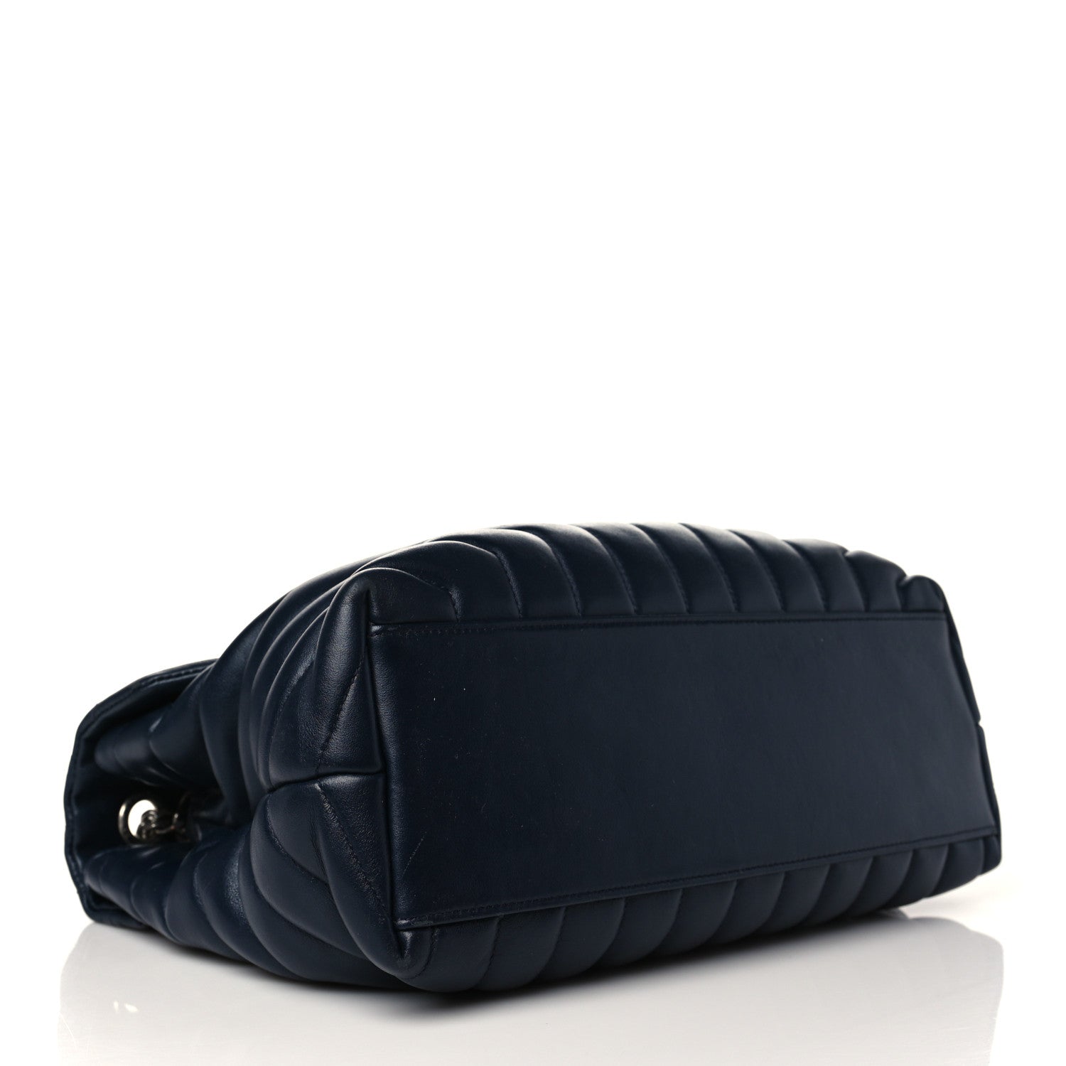 Saint Laurent Calfskin Y Quilted Monogram Medium Loulou Chain Satchel Medium Blue 4 of 12