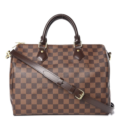Louis Vuitton Damier Ebene Speedy Bandouliere 30 1 of 7