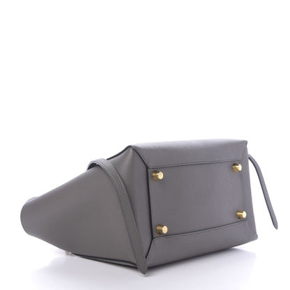 Celine Grained Calfskin Mini Belt Bag Grey 4 of 10