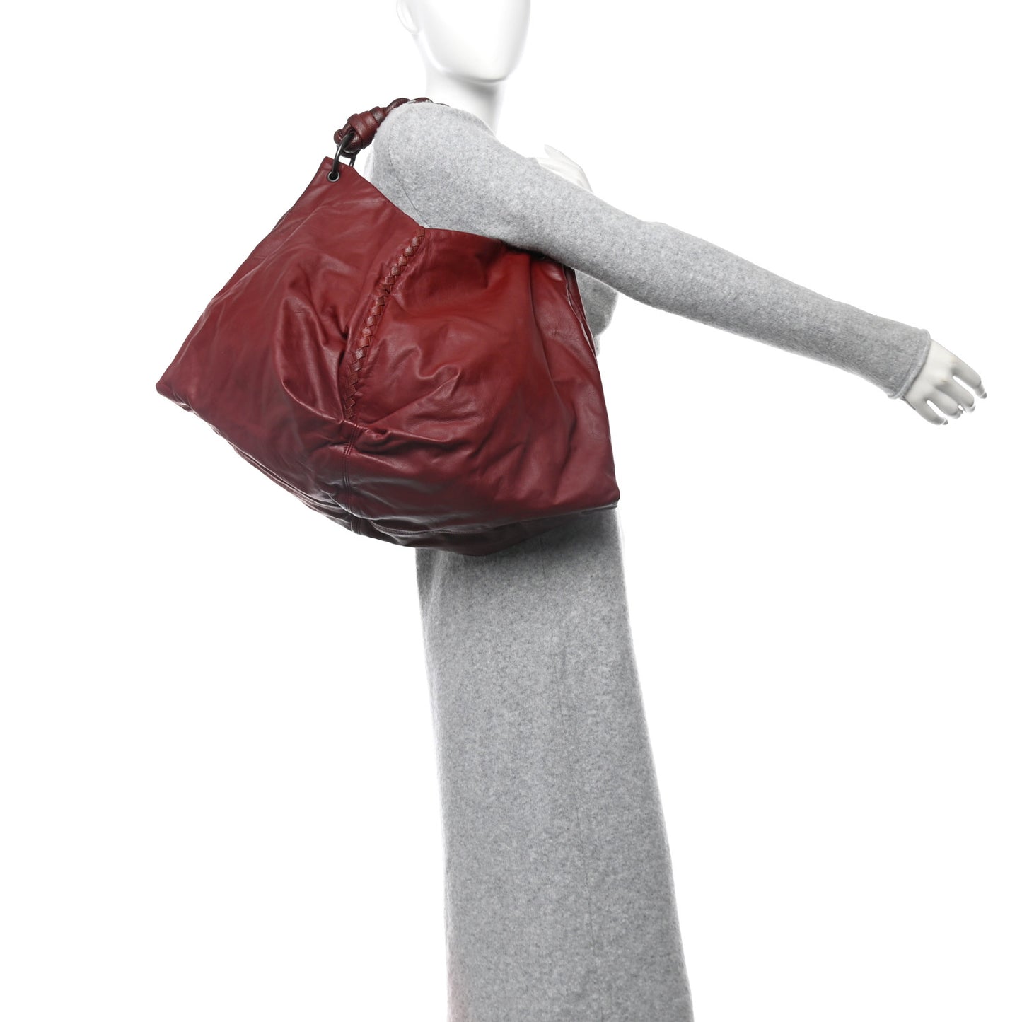 Nappa Intrecciato Snakeskin Aquilone Fortune Cookie Hobo