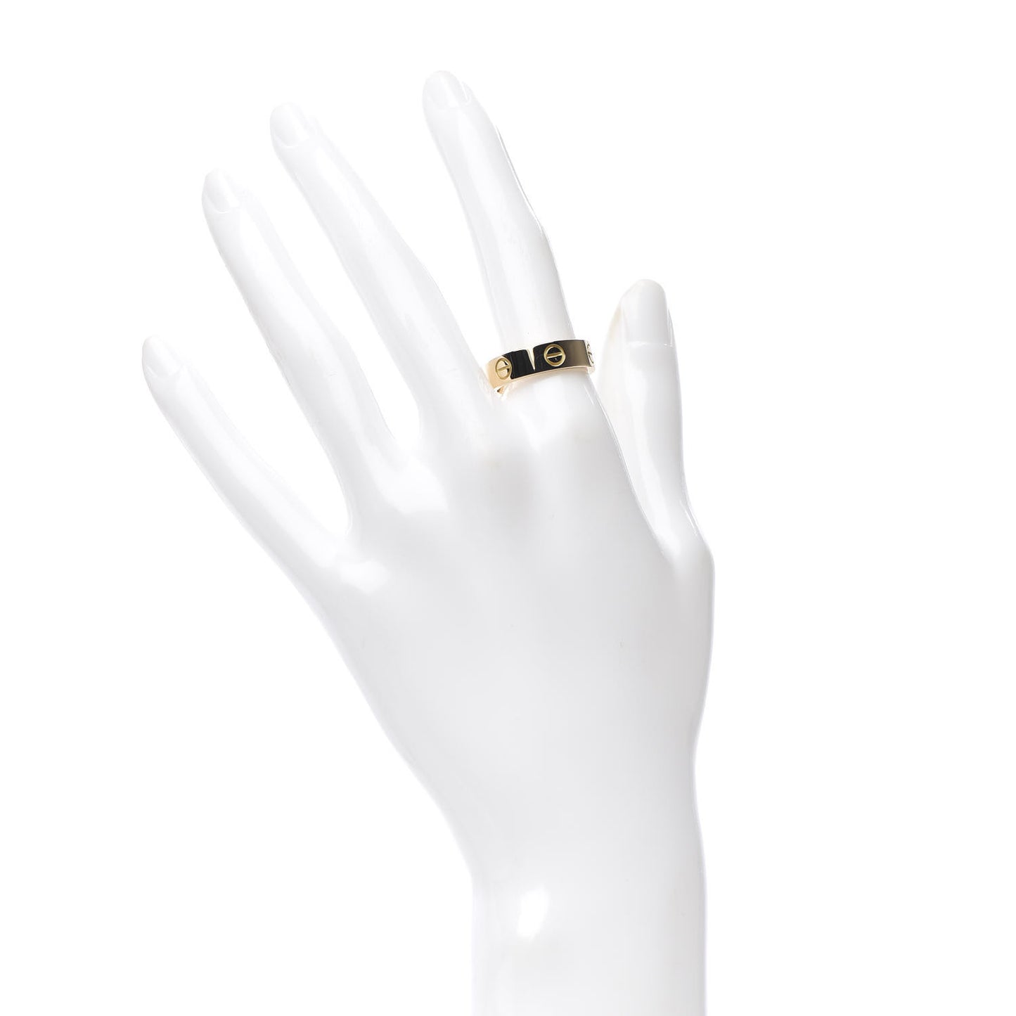 18K Yellow Gold 5.5mm LOVE Ring 56 7.5