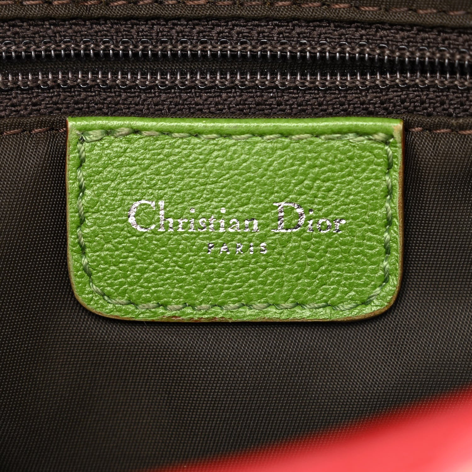 Christian Dior Monogram Rasta Saddle Bag Beige 6 of 10