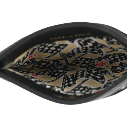 Chanel Caviar Quilted Striated Card Holder Black 5 of 8