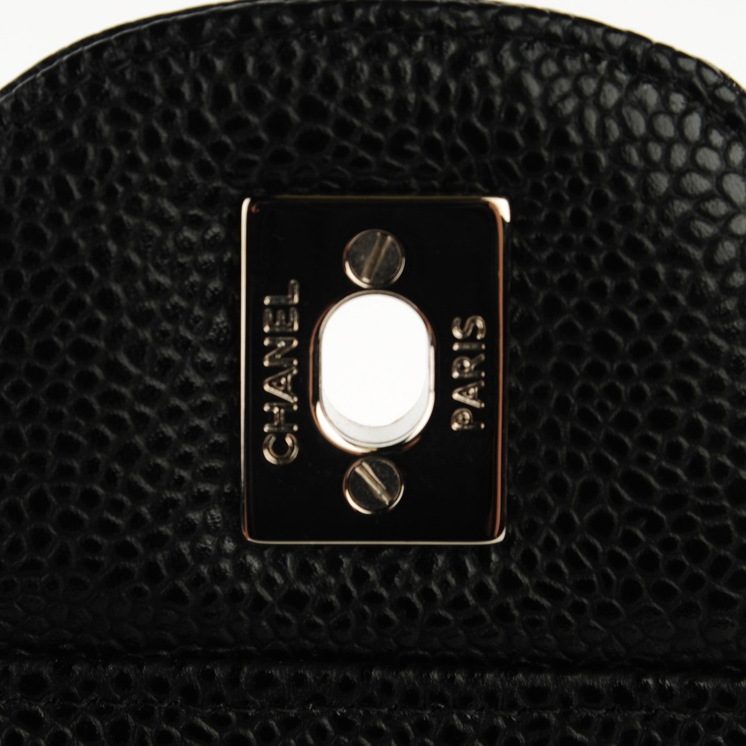 Chanel Caviar Quilted Jumbo Double Flap Black 6 of 9