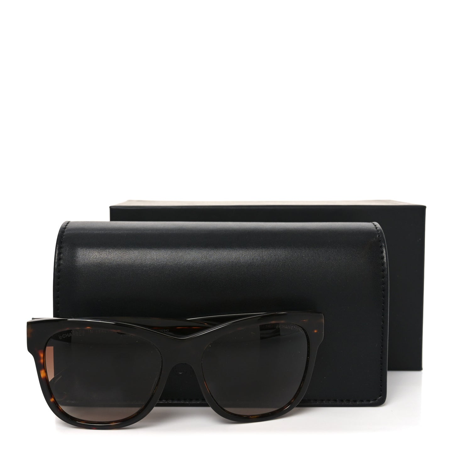 Acetate Runway Square Sunglasses 5380 Dark Tortoise