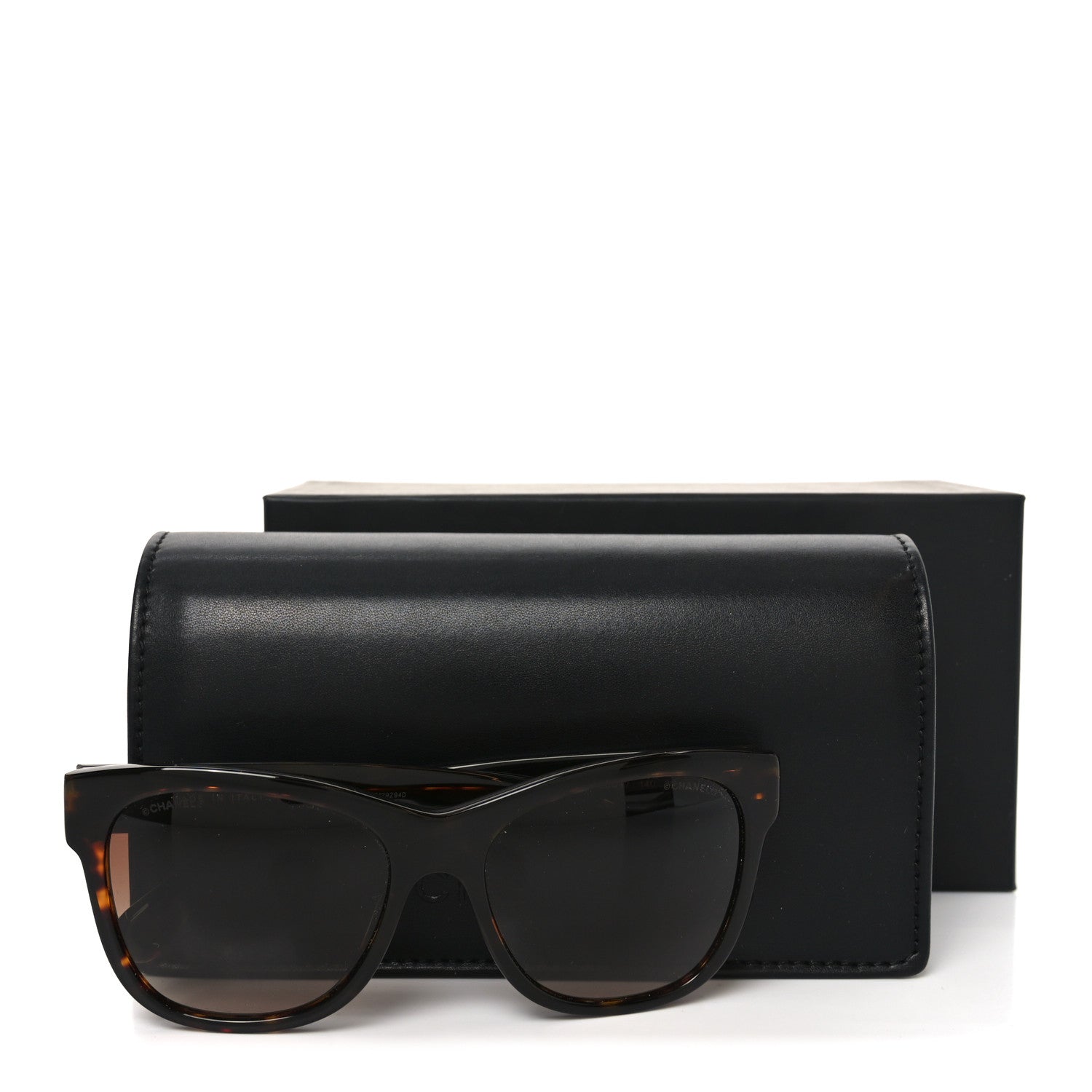 Chanel Acetate Runway Square Sunglasses 5380 Dark Tortoise 7 of 7