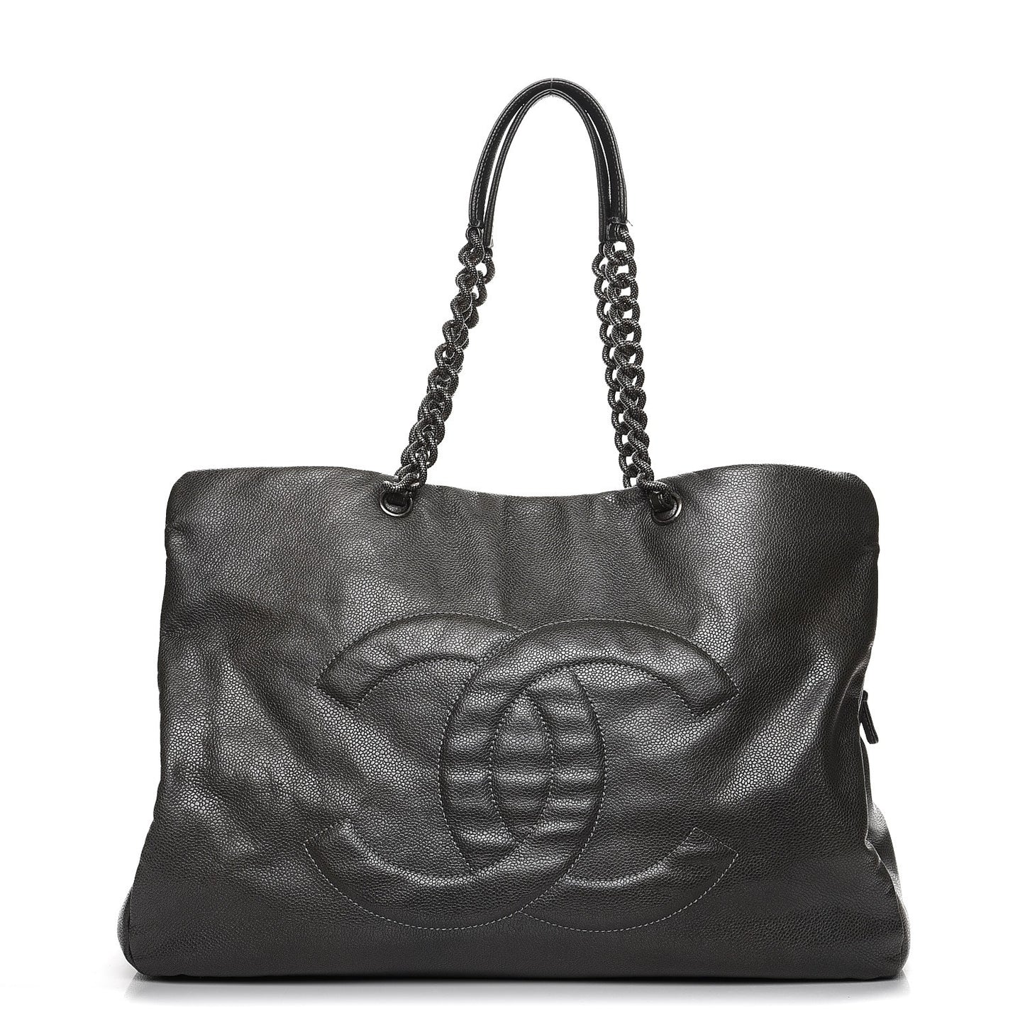 Caviar 31 Large Tote Dark Grey
