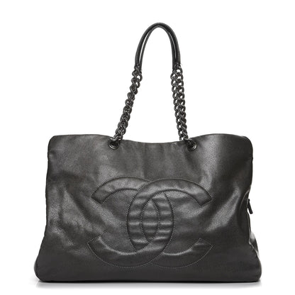 Chanel Caviar 31 Large Tote Dark Grey 1 of 14