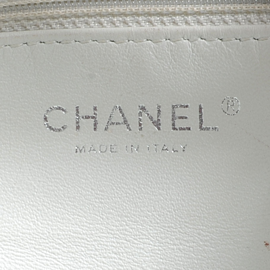 Chanel Leather Modern Chain Hobo White 6 of 7