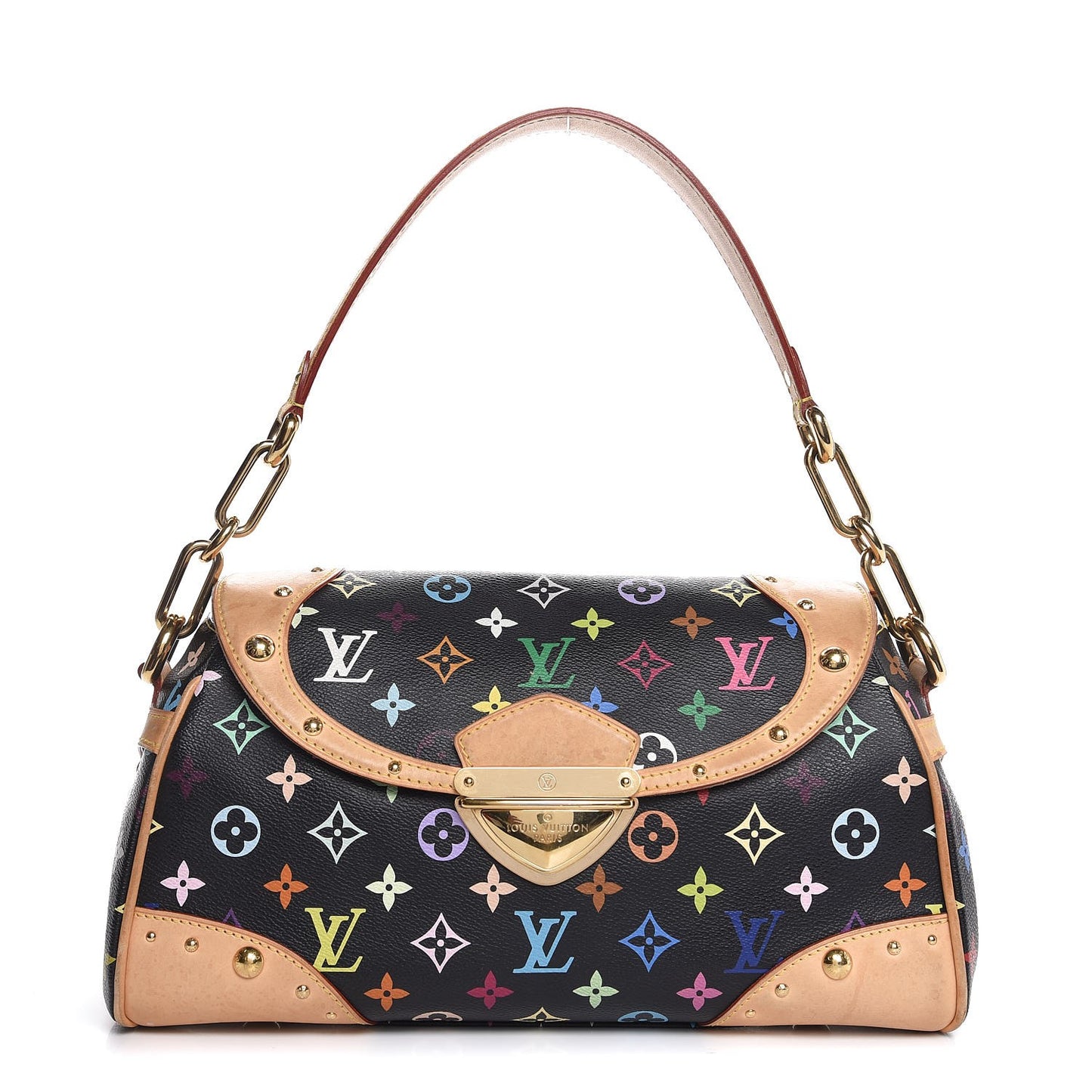 Monogram Multicolor Beverly MM Black