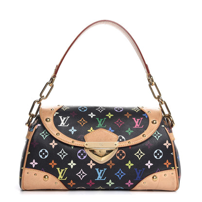 Louis Vuitton Monogram Multicolor Beverly MM Black 1 of 15