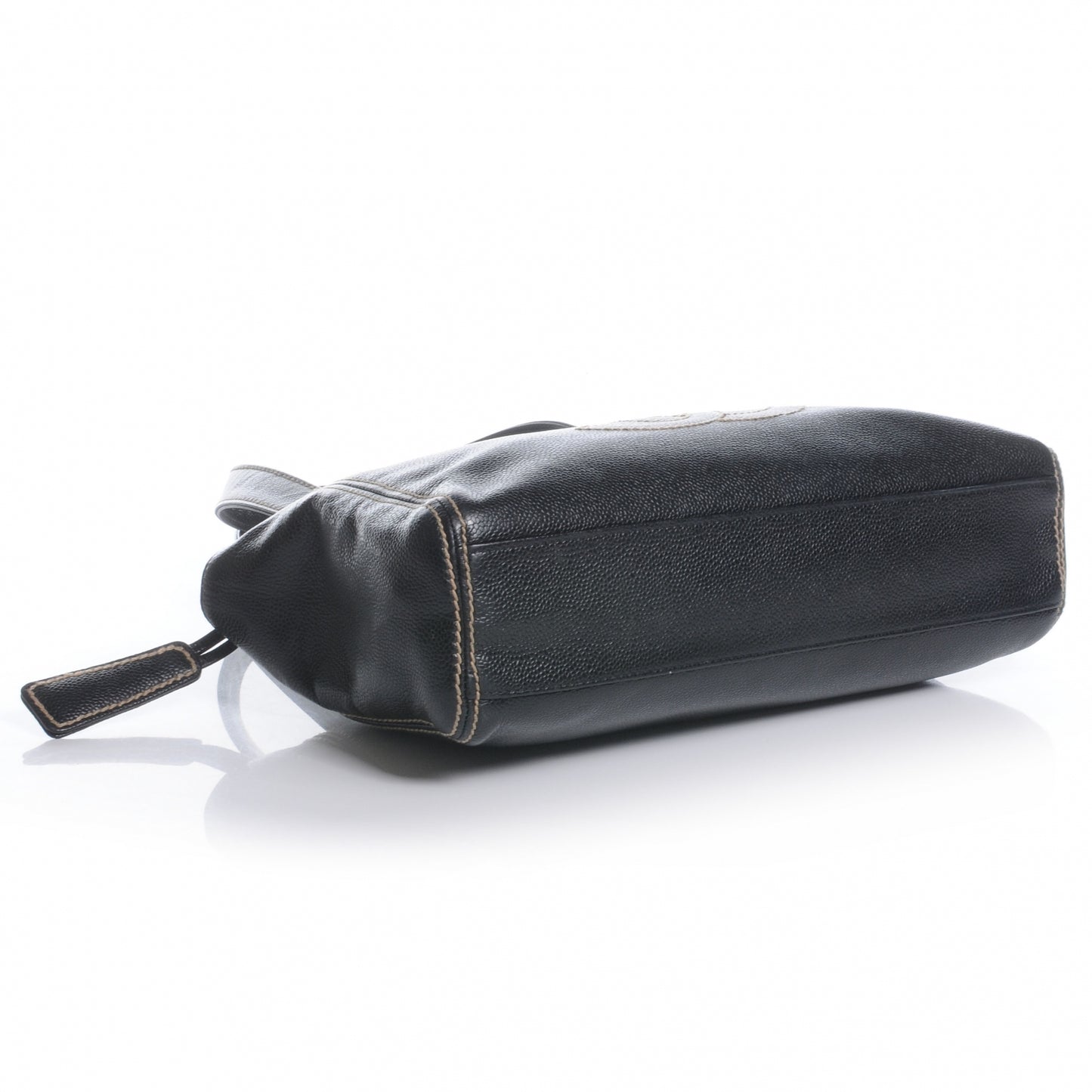 Caviar CC Shoulder Bag Black