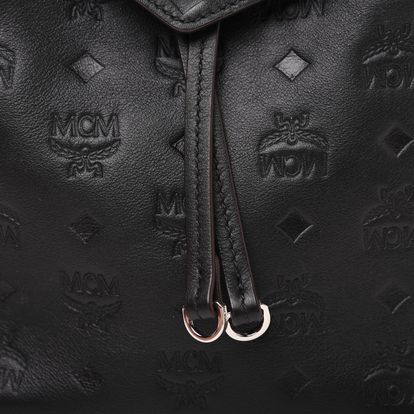 Calfskin Ottomar Monogram Essential Backpack Black
