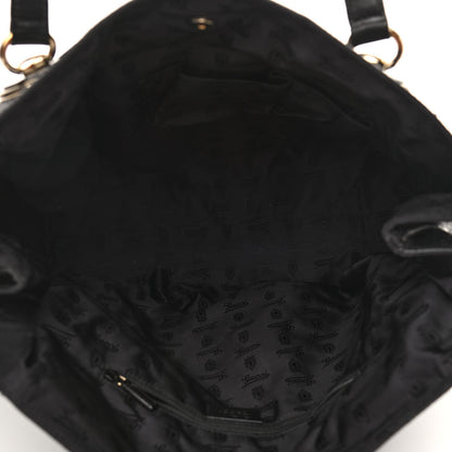 Gucci Guccissima Large Full Moon Tote Black 7 of 11