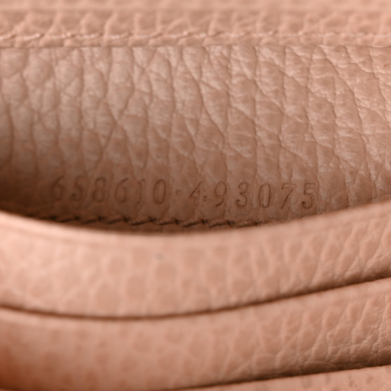 Gucci Dollar Calfskin GG Supreme Monogram GG Marmont Card Case Perfect Pink Beige Mystic White 7 of 7