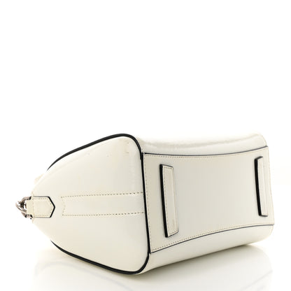 Givenchy Crinkled Patent Calfskin Mini Antigona White 4 of 20