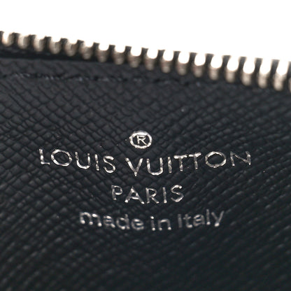 Louis Vuitton Taiga Coin Card Holder Black 6 of 9