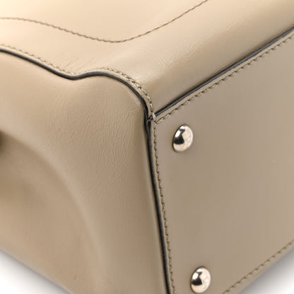Fendi Vitello Baltico Dolce DotCom Satchel Tortora Papavero 13 of 15