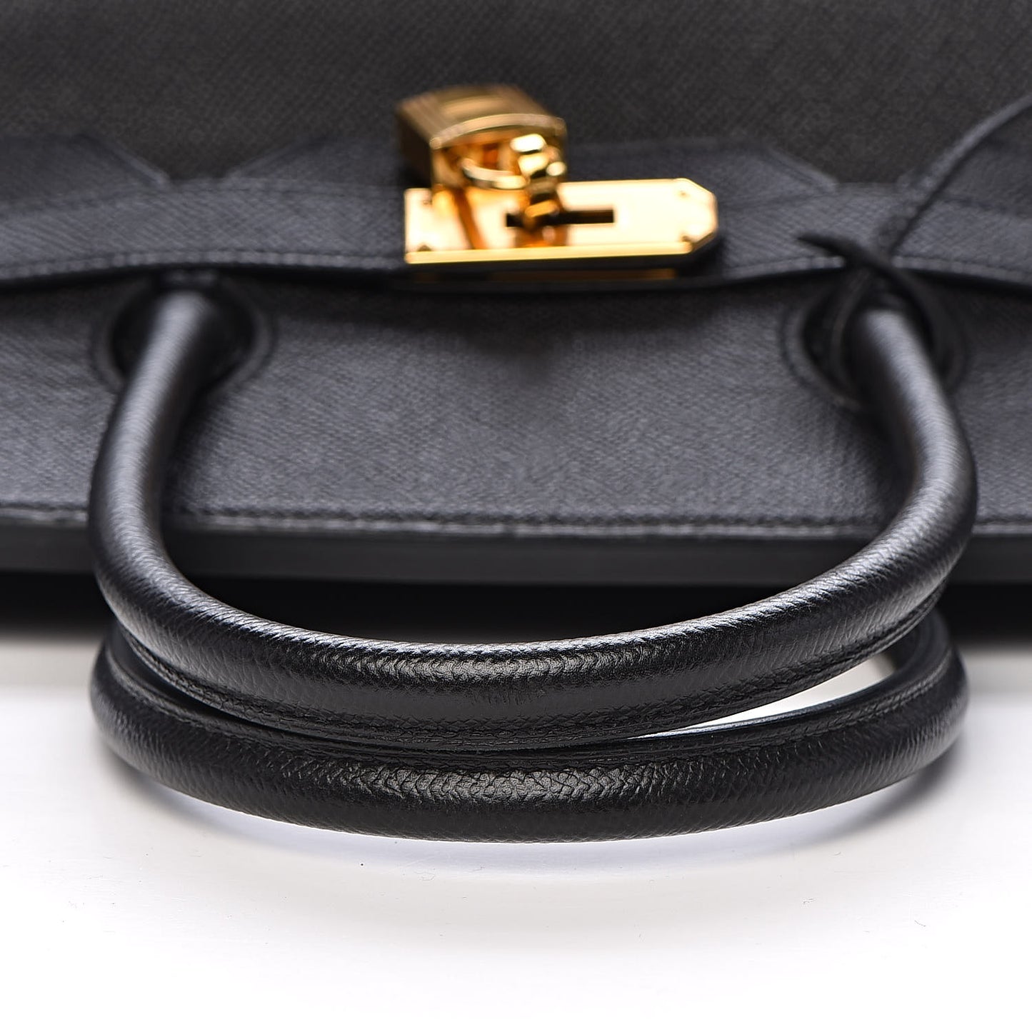 Epsom Birkin 35 Black