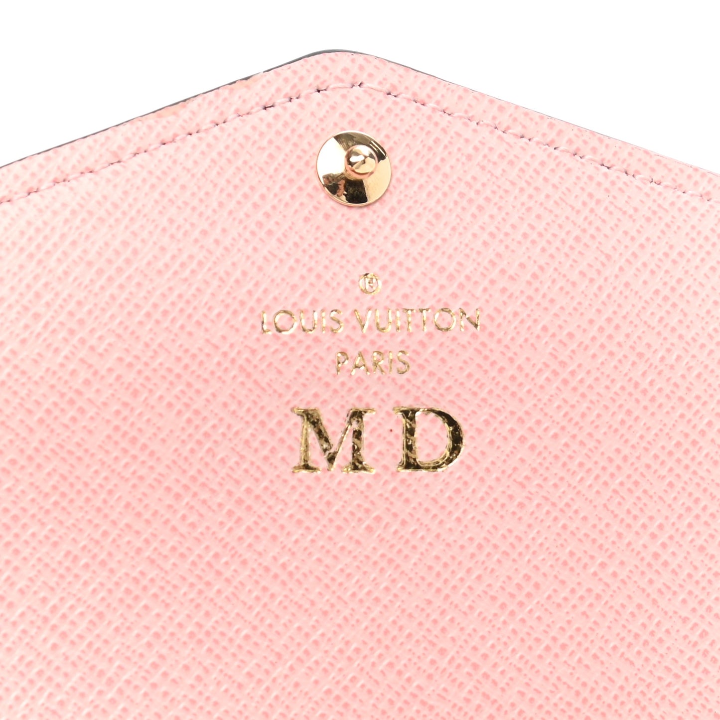 Damier Ebene Sarah Wallet NM Rose Ballerine