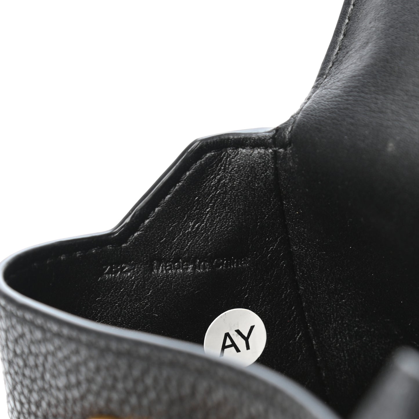 Small Classic Grain Darley Cosmetic Pouch Black