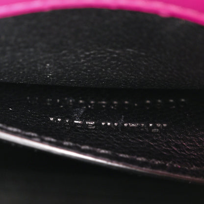 Saint Laurent Calfskin Mini Classic Monogram Cassandra Top Handle Bag Electric Fuchsia 7 of 10