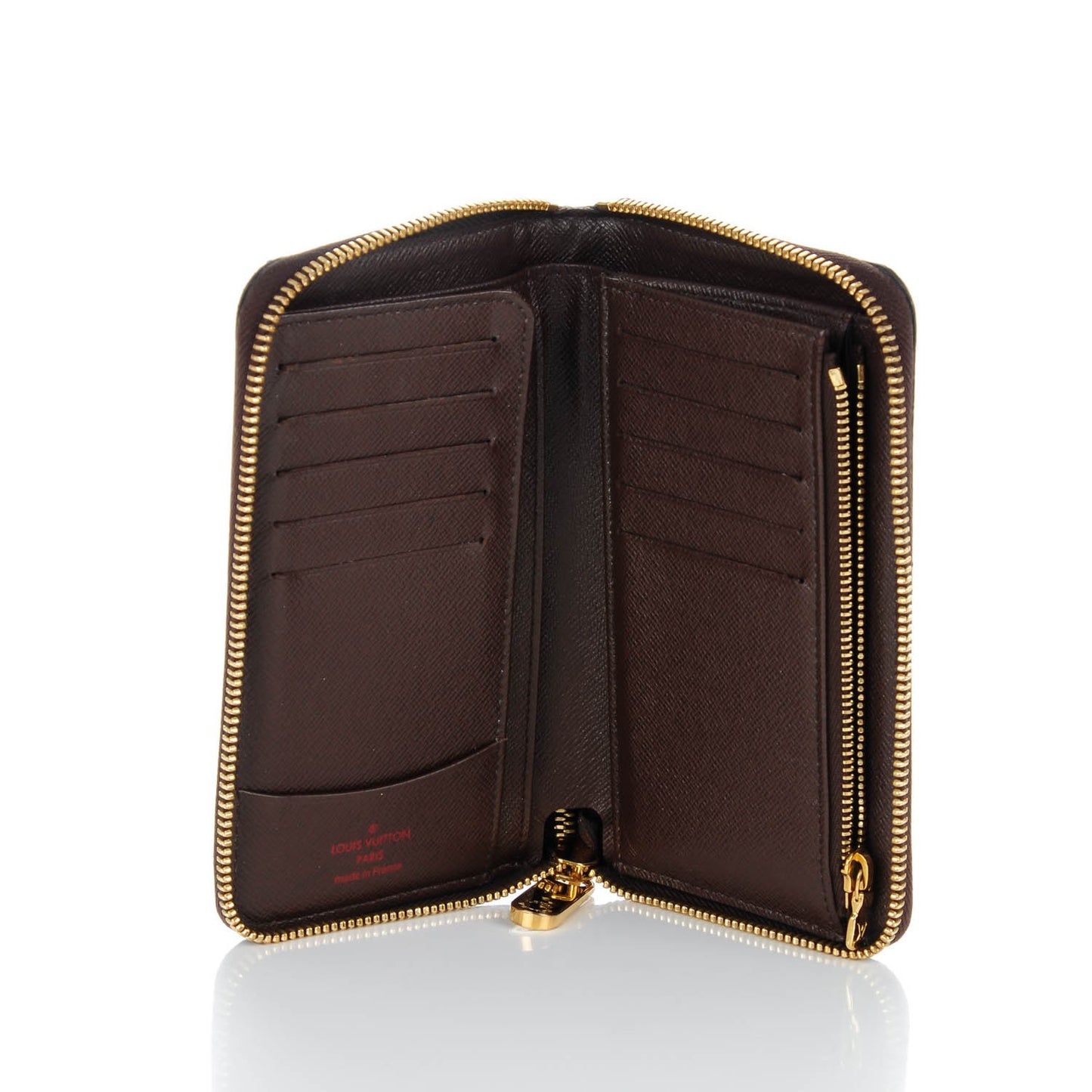 Damier Ebene Zippy Compact Wallet