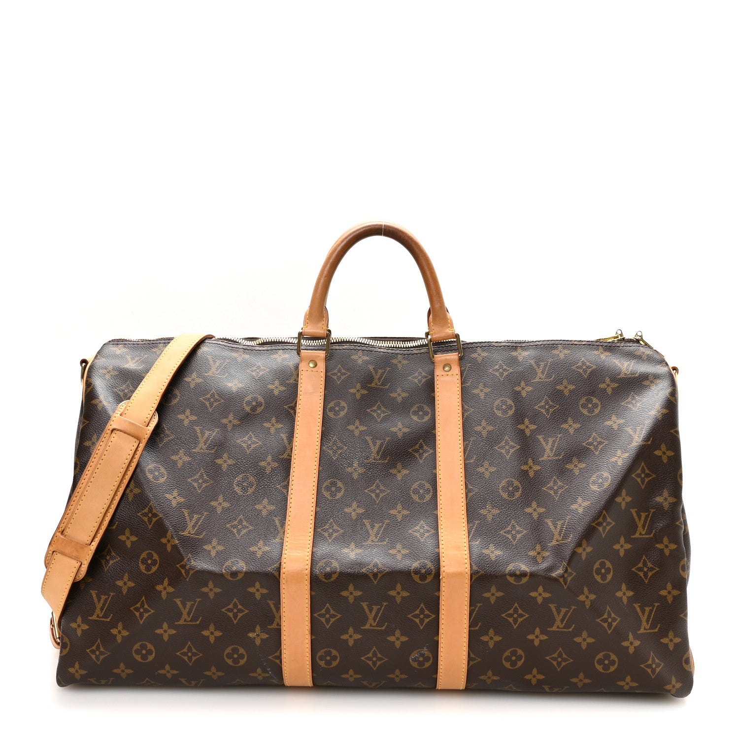 Louis Vuitton Monogram Keepall Bandouliere 55 1 of 9